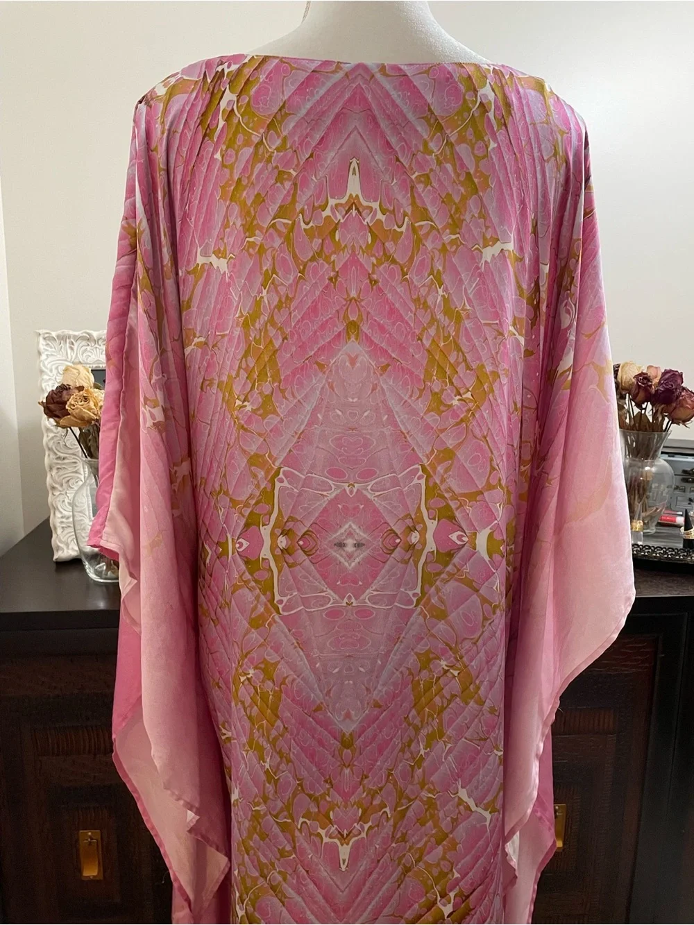 NicoBlu Silk Kaftan size Large - Picture 6 of 14
